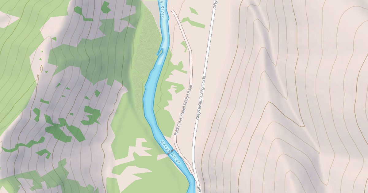Map preview of ROCK CREEK SHEEP BRIDGE