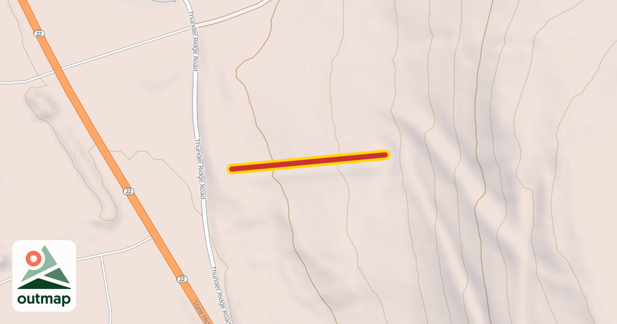Map of Little Thunder Double