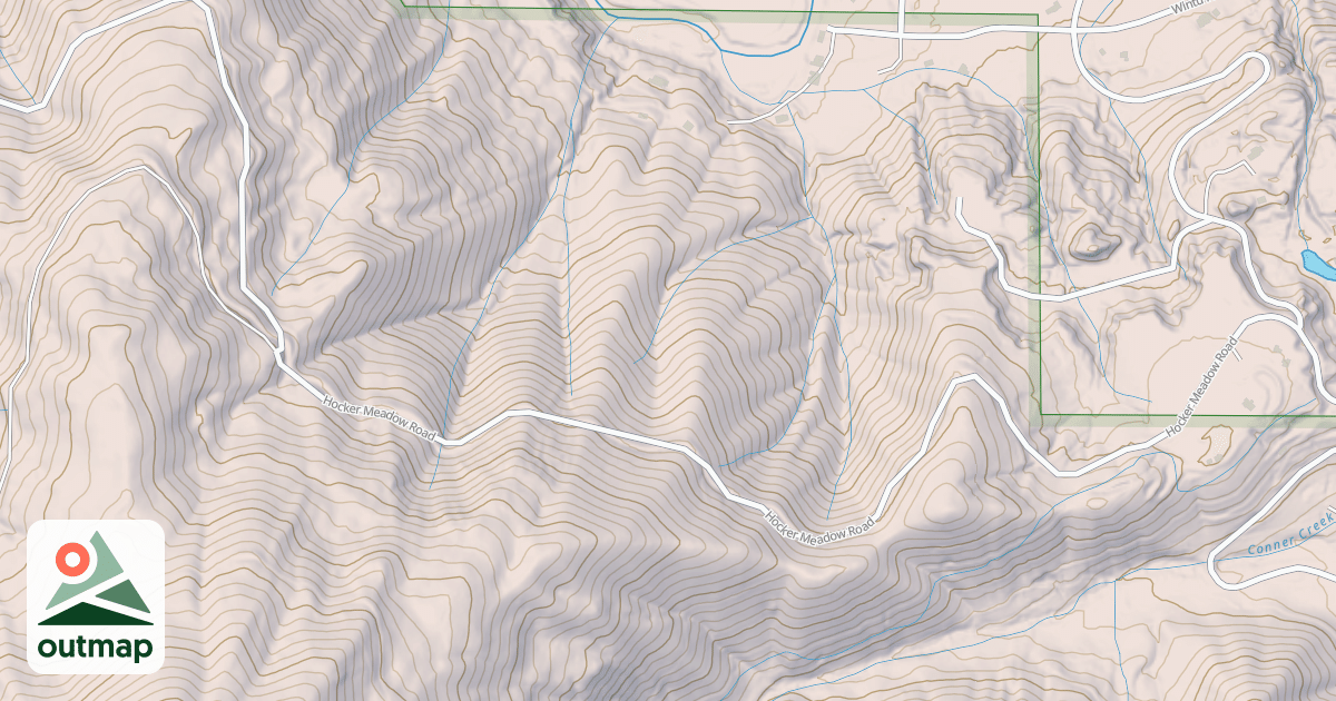 Map of CONNOR CREEK