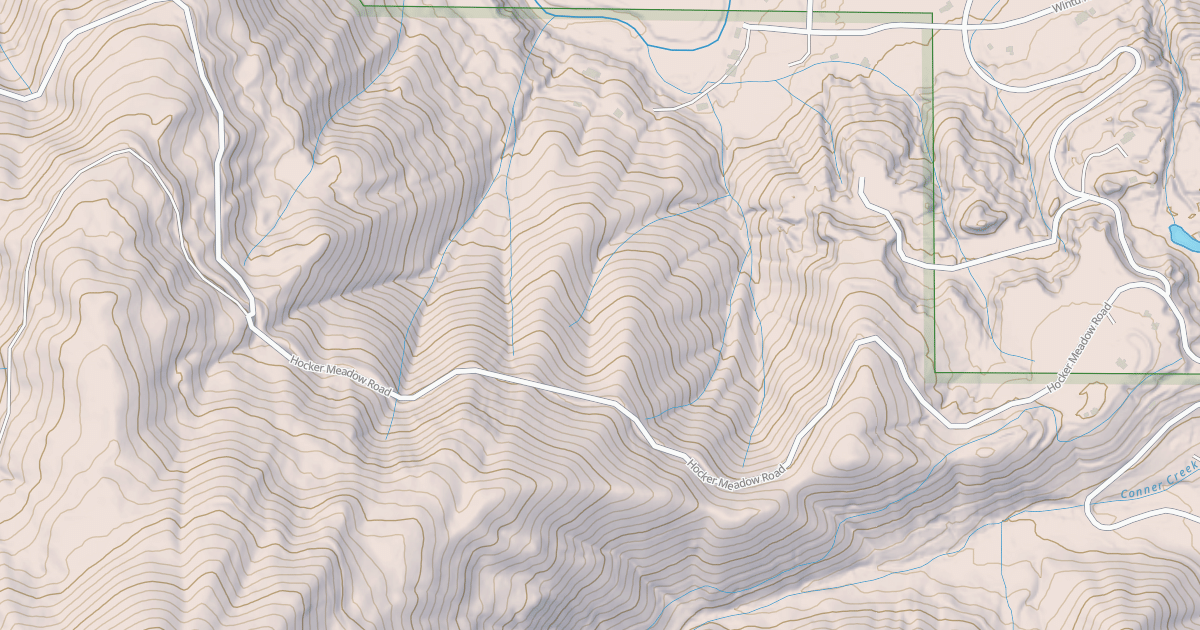 Map preview of CONNOR CREEK
