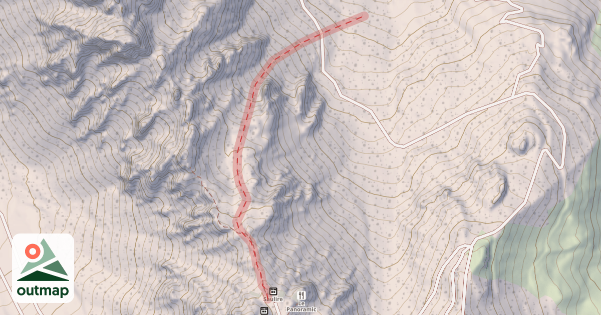 Map of Grand Couloir