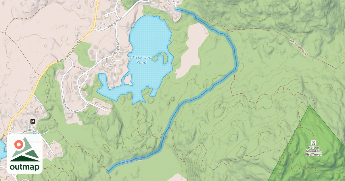 Map of Valeria Loop