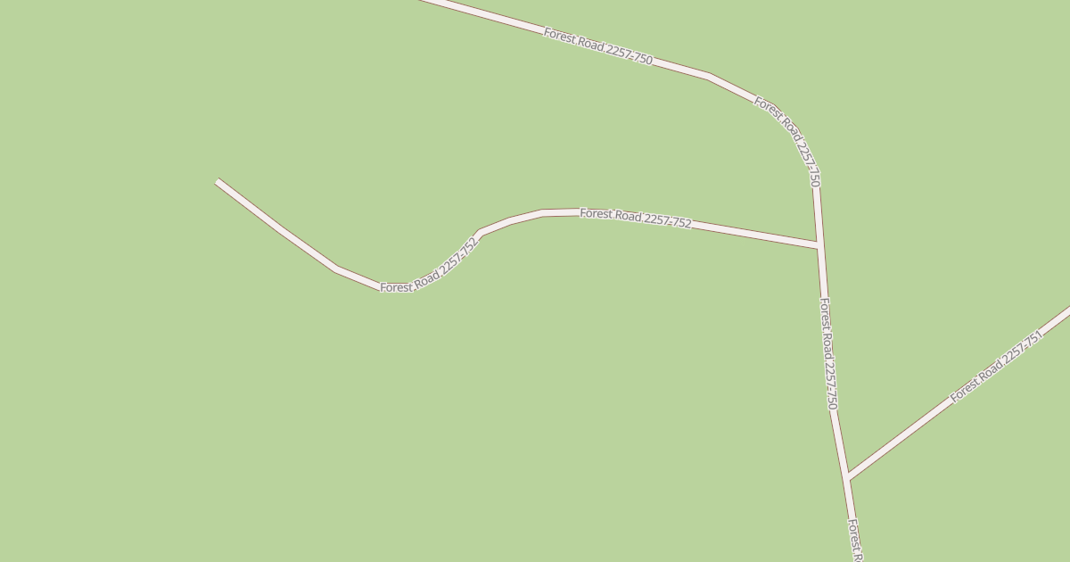 Map preview of USFS National Forest System Roads {E1037CAE-047C-445F-9C01-9ACC99F6AE7F}