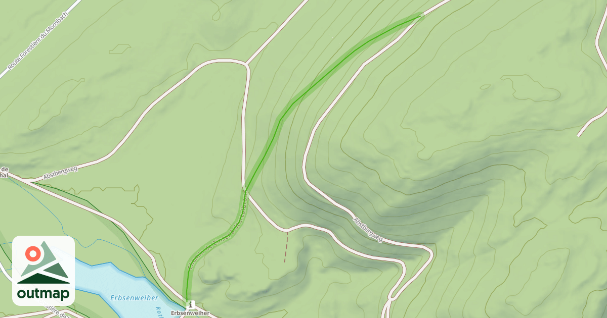 Map of Chemin de Zinsel à Sturzelbronn