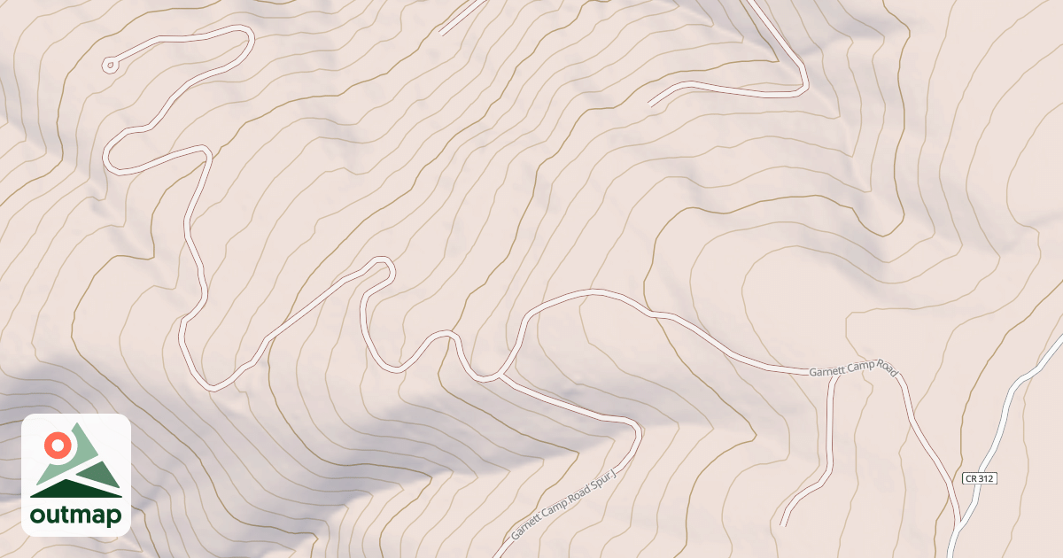 Map of GARNETT CAMP