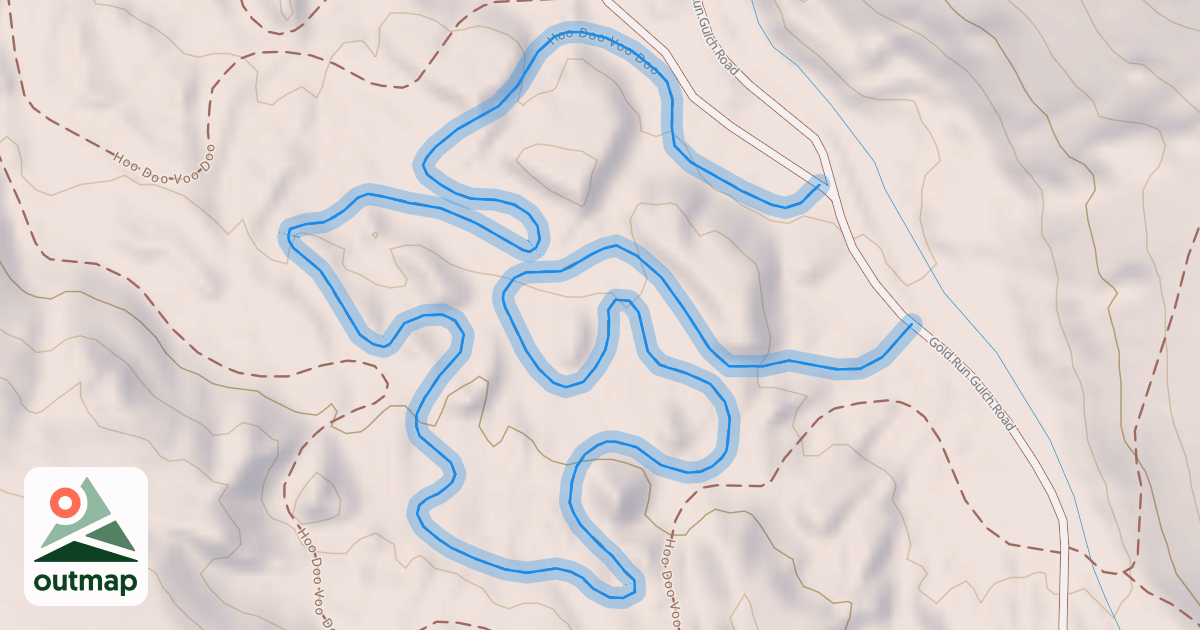 Map of Hoo Doo Voo Doo