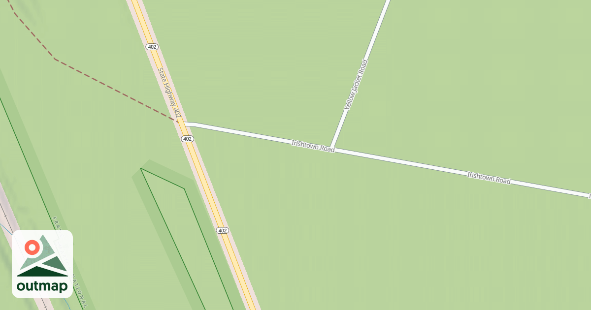 Map of TRAILHEAD PARKING