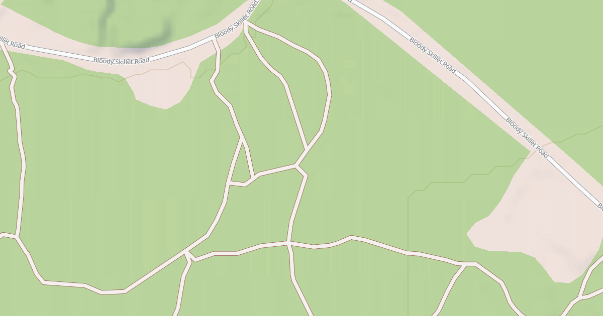 Map preview of Bloody Skillet ATV Trail