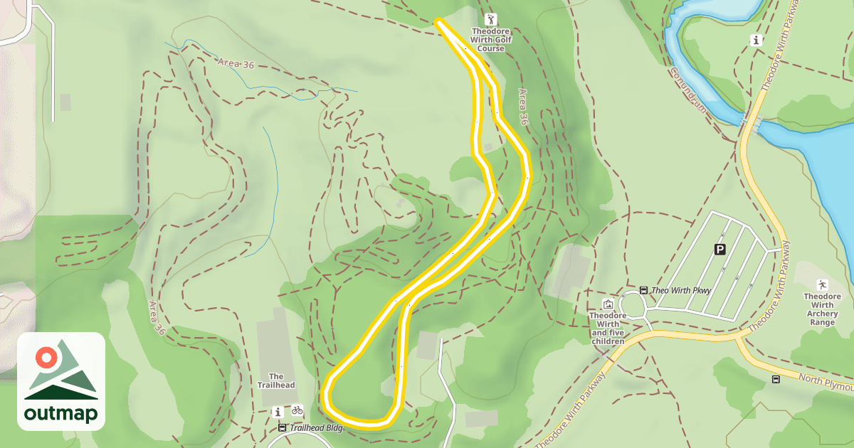 Map of Trail 18 Stadium