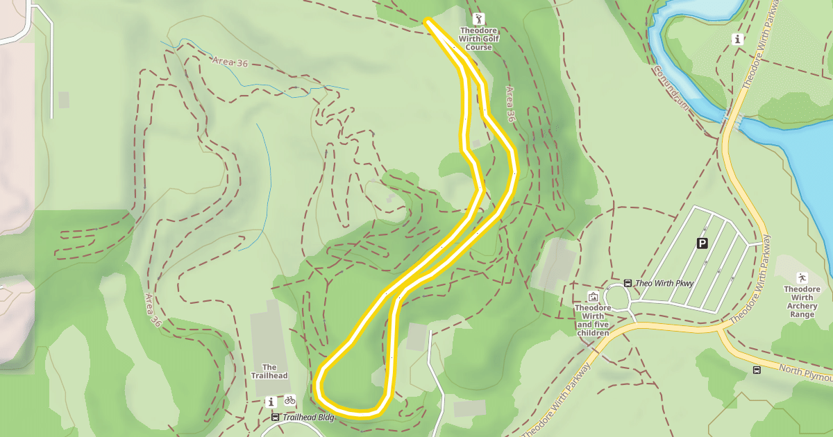 Map preview of Trail 18 Stadium