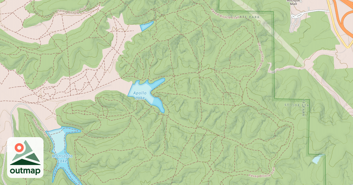 Map of Orv Trail System