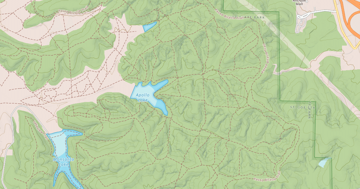 Map preview of Orv Trail System