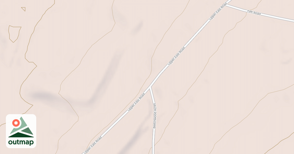 Map of East Rd