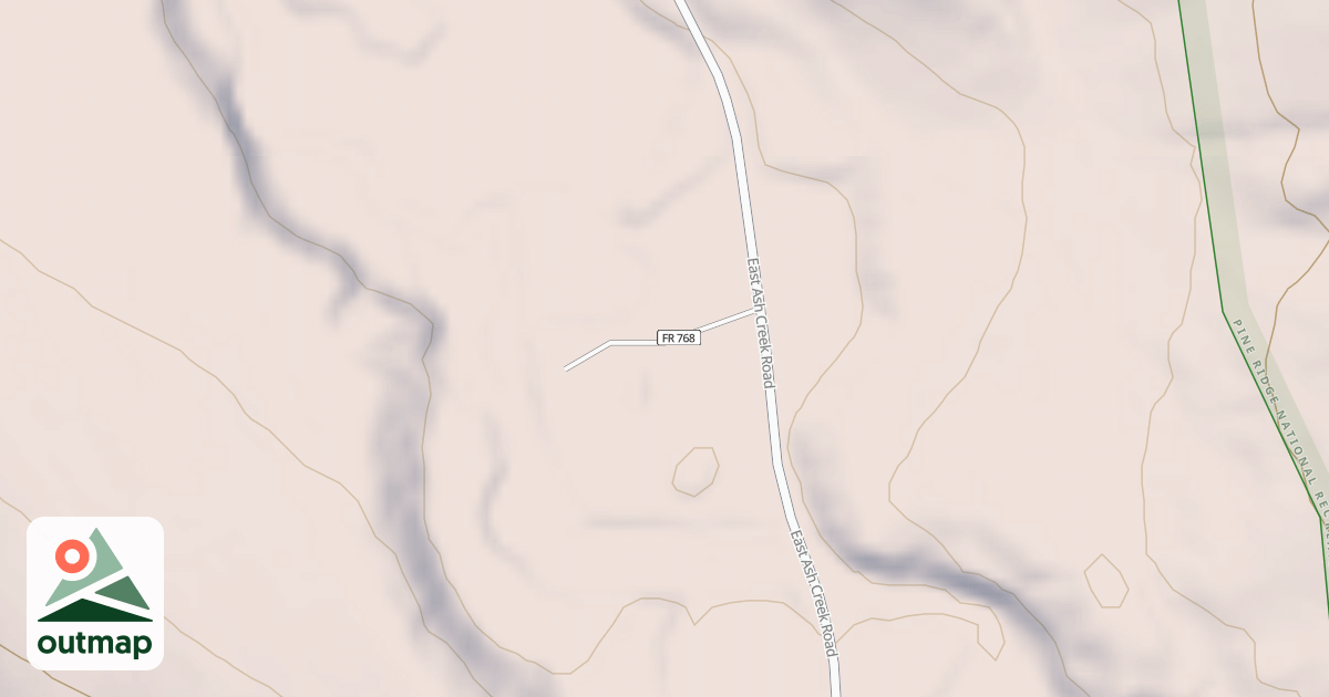 Map of USFS Motor Vehicle Use Map Roads {574A4220-C1D9-4BCA-822E-CF62BECE3658}