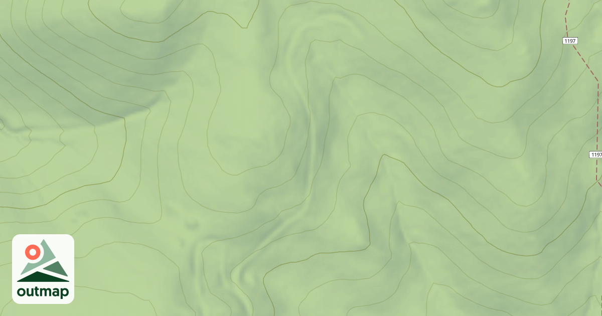 Map of ELKHORN MTN SPUR M