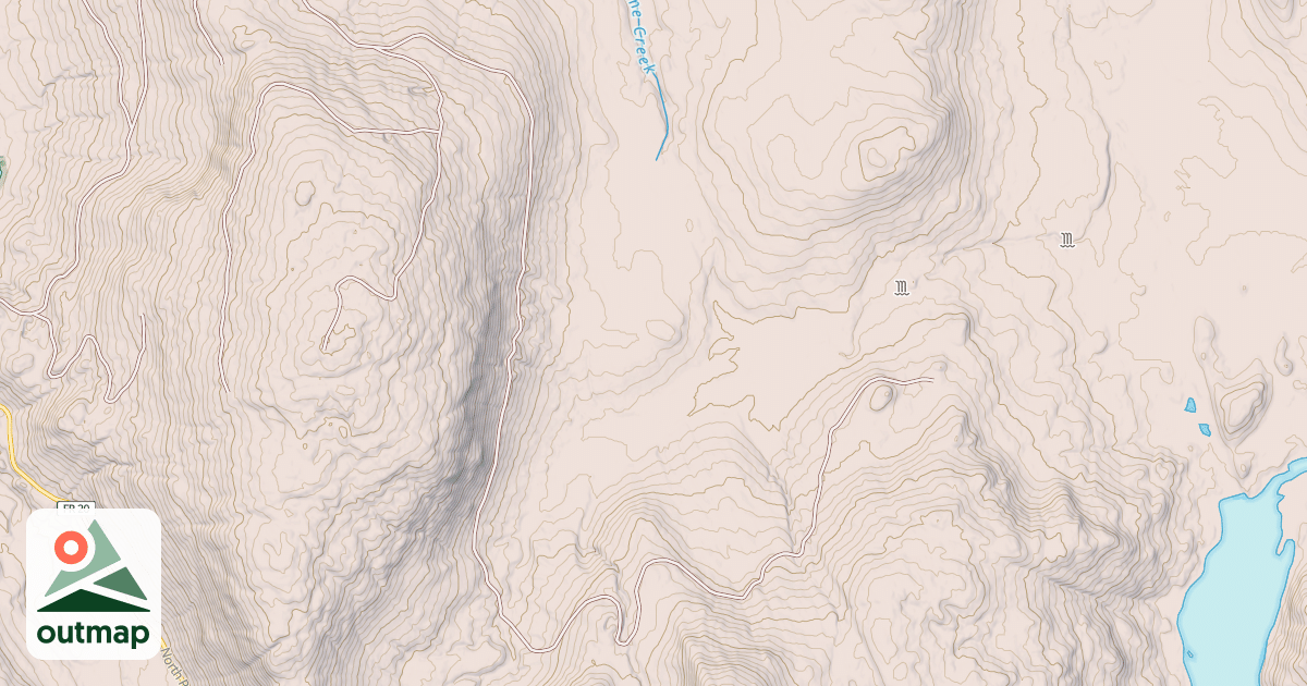 Map of PINE POINT  2079000 RD