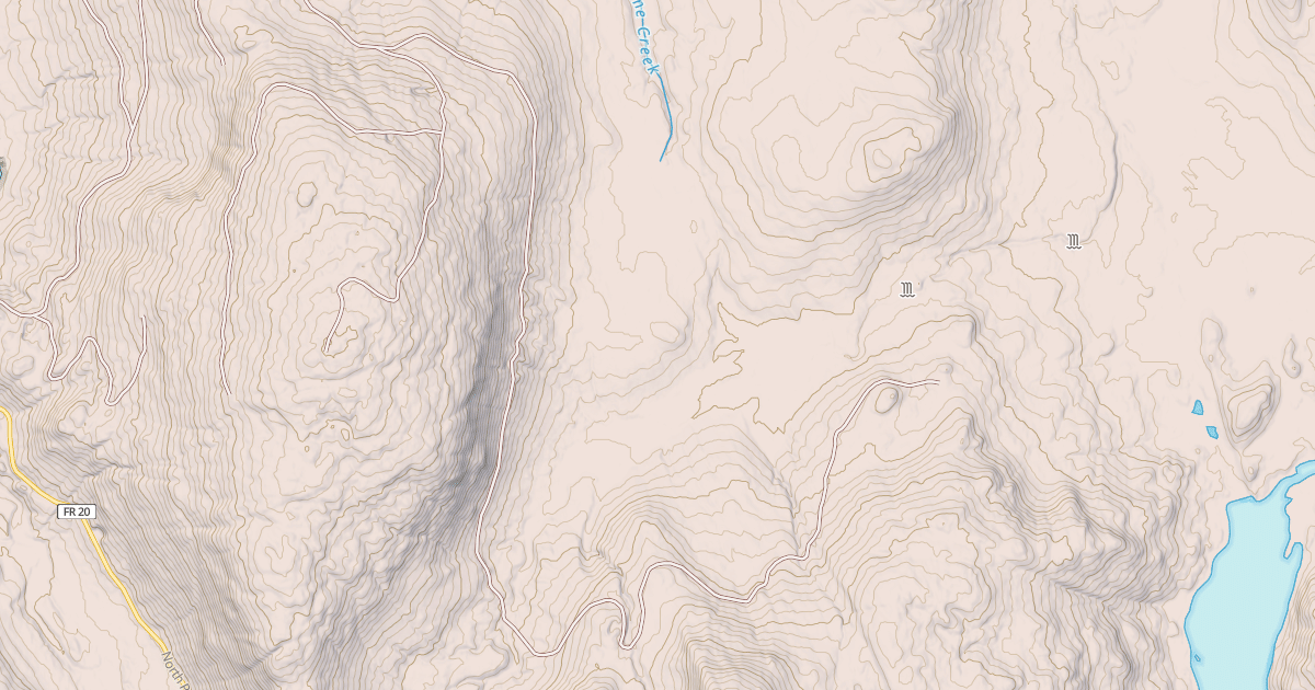 Map preview of PINE POINT  2079000 RD