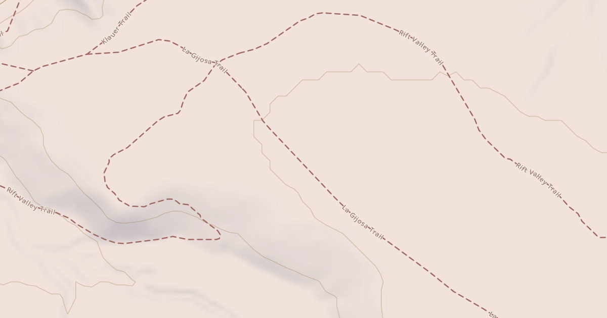 Map preview of La Gijosa Trail