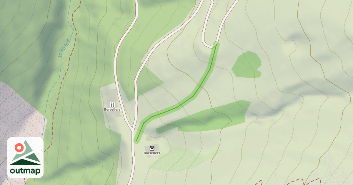 Map of Bouquetin
