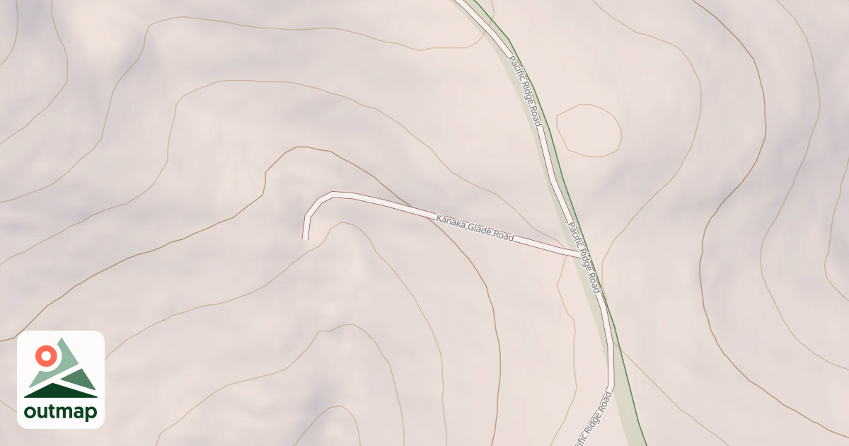 Map of KANAKA GLADE