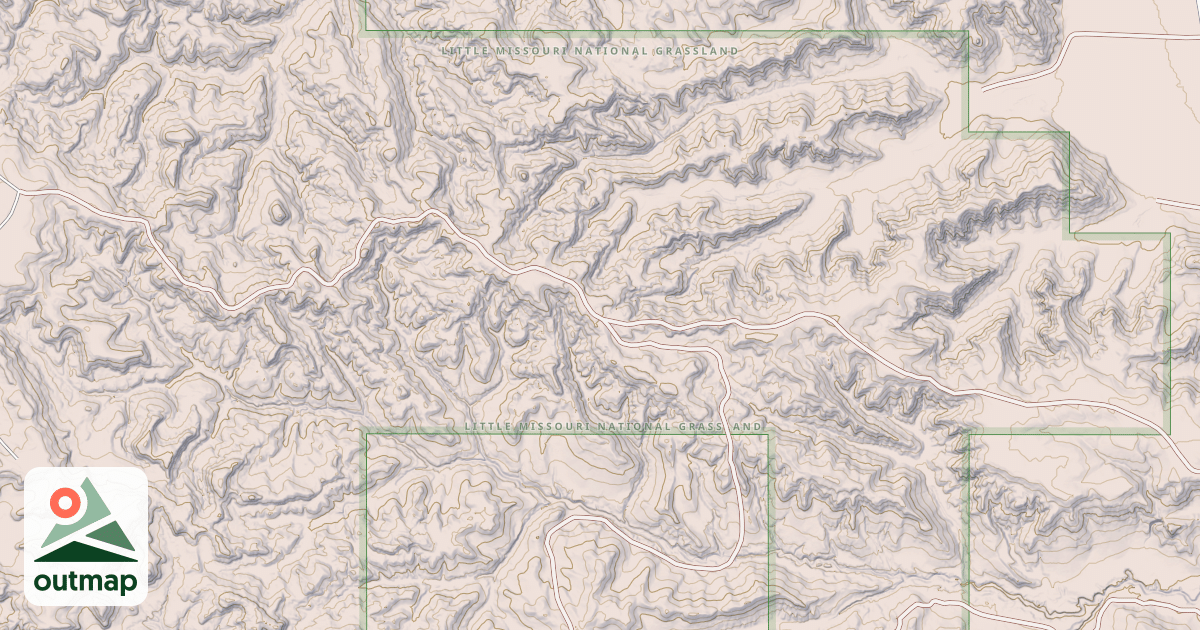 Map of (FDR) CINNAMON CREEK - A