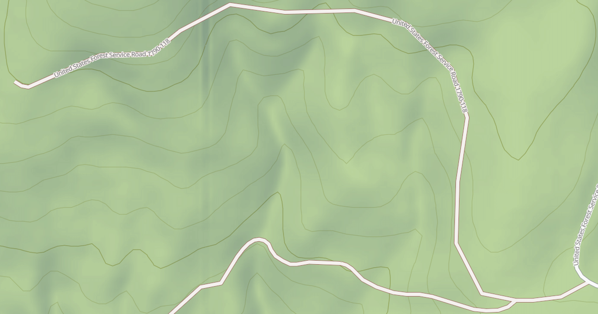 Map preview of USFS National Forest System Roads {914EB4C6-7170-46A5-B47A-F999C519EDE4}
