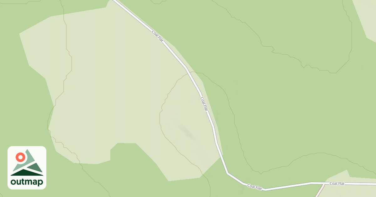 Map of COAL FLAT