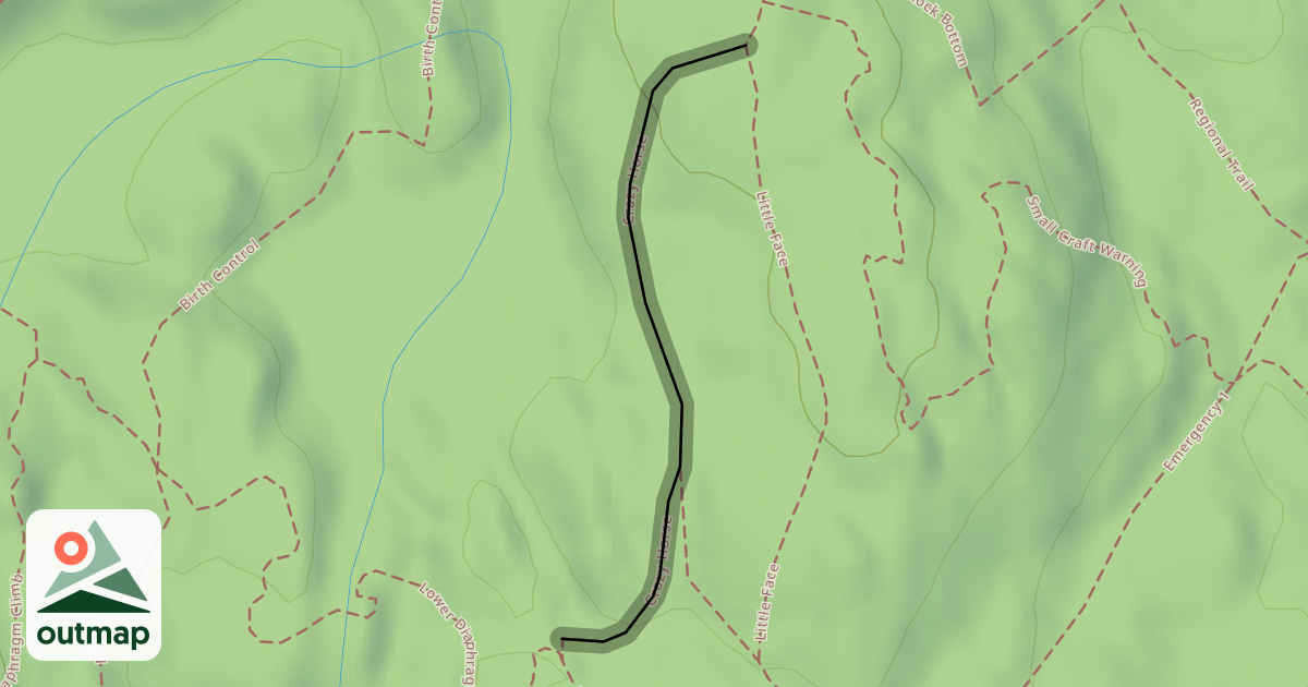 Map of Crazy Horse