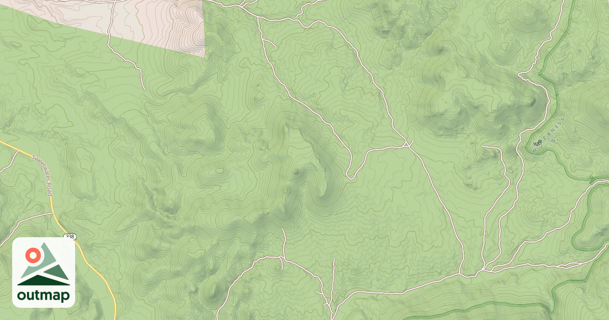 Map of WILEY RIDGE