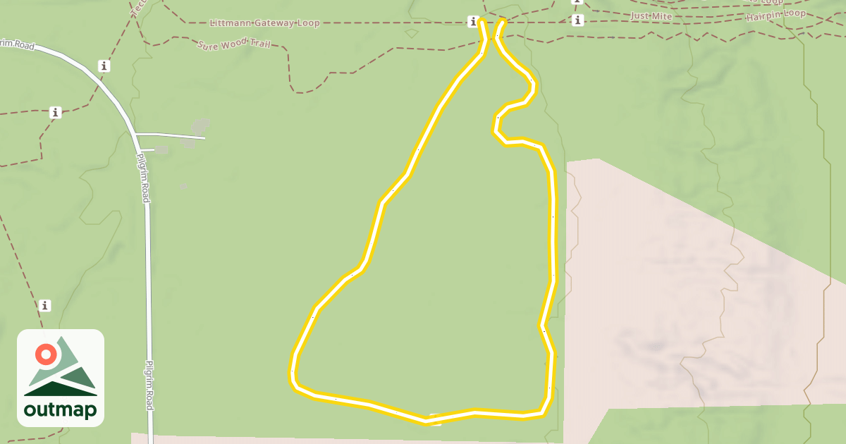 Map of Portage Loop