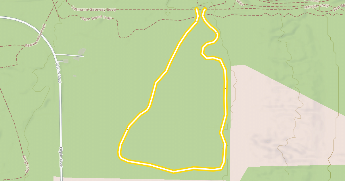Map preview of Portage Loop
