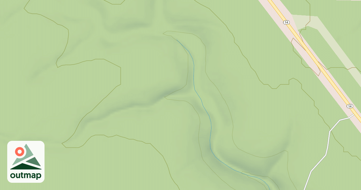 Map of BULL PINE