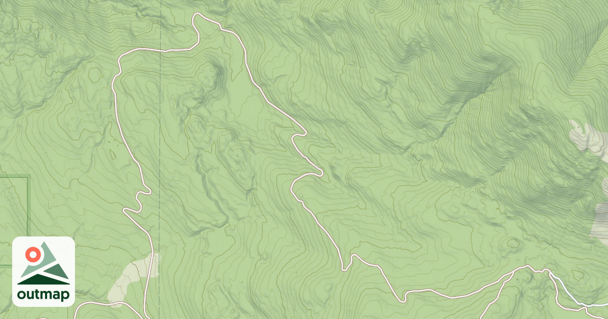 Map of CURRENT CREEK