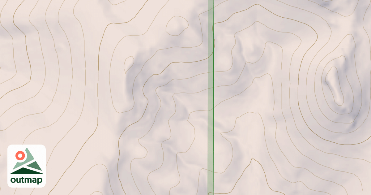 Map of WAGON WHEEL CREEK SPUR B