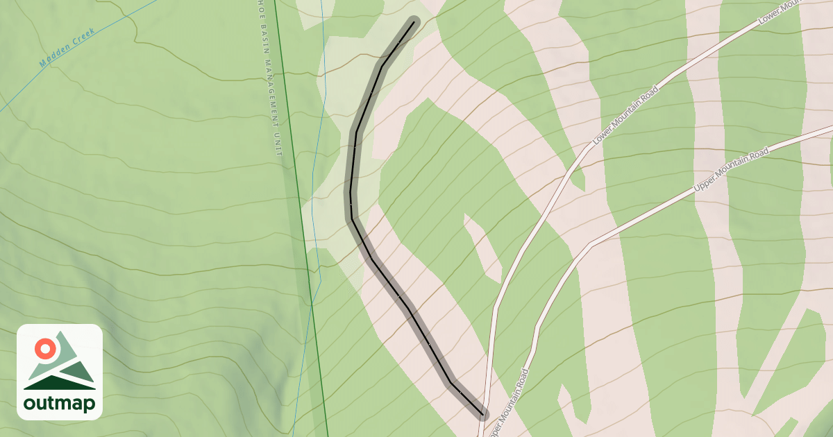 Map of Lower Lake Louise