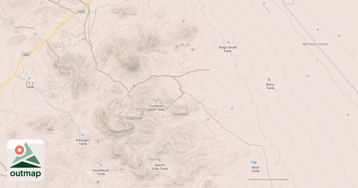 Map of Continental Divide National Scenic Trail