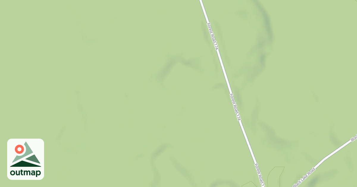 Map of FR 174J