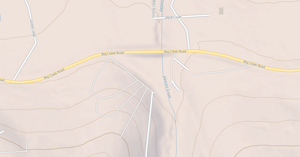 Map preview of DANIELS LOOP