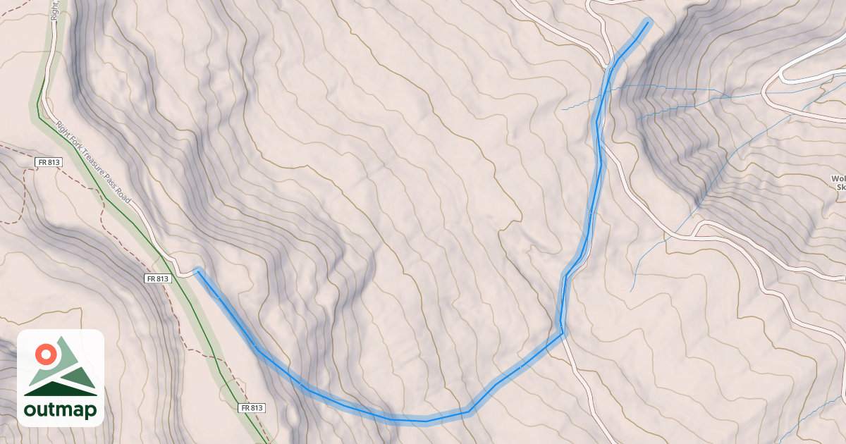 Map of Navajo Trail