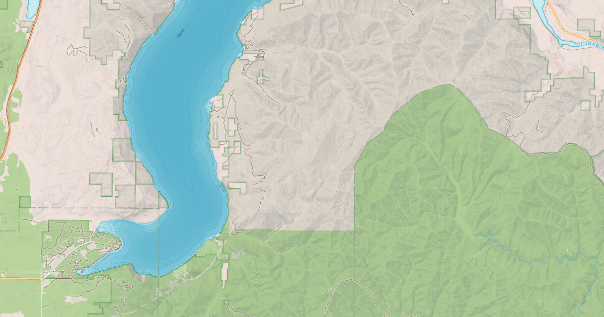Map preview of JOHNSON/LAKEVIEW