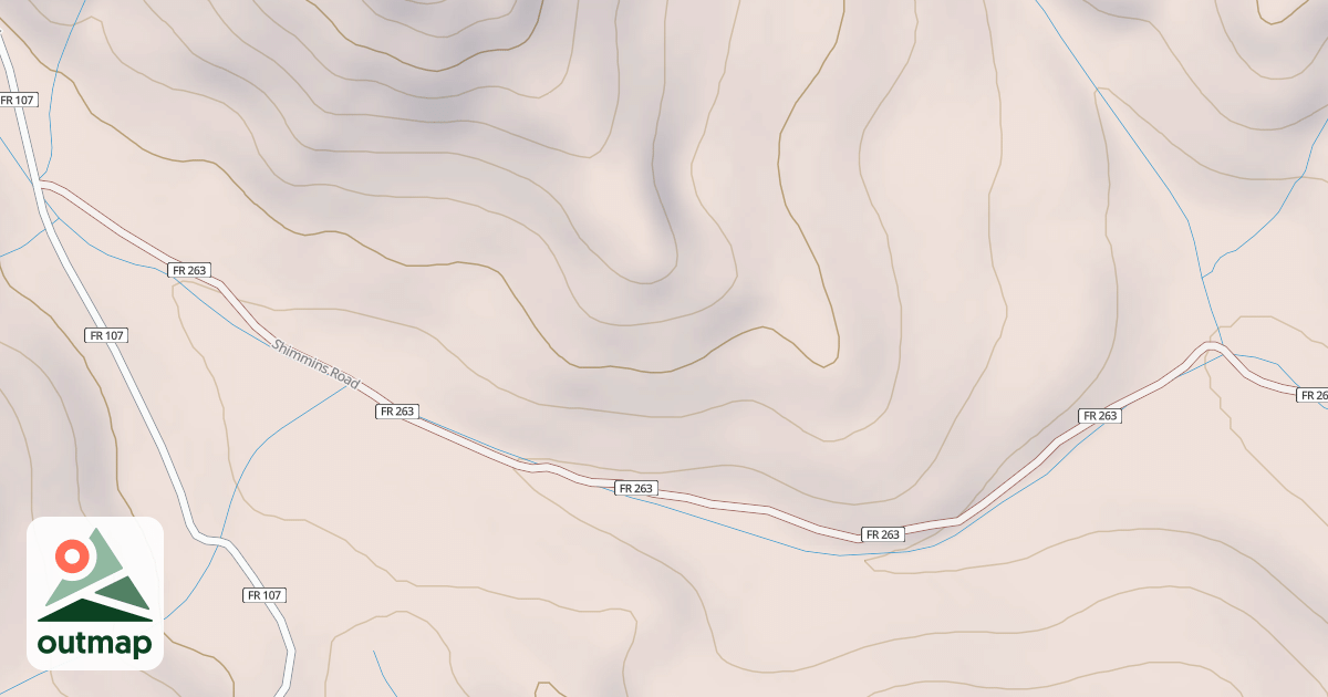 Map of SHIMMINS