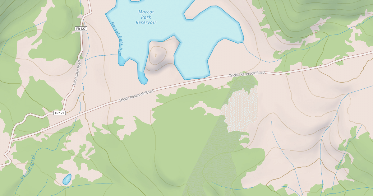 Map preview of TRICKLE RESERVOIR