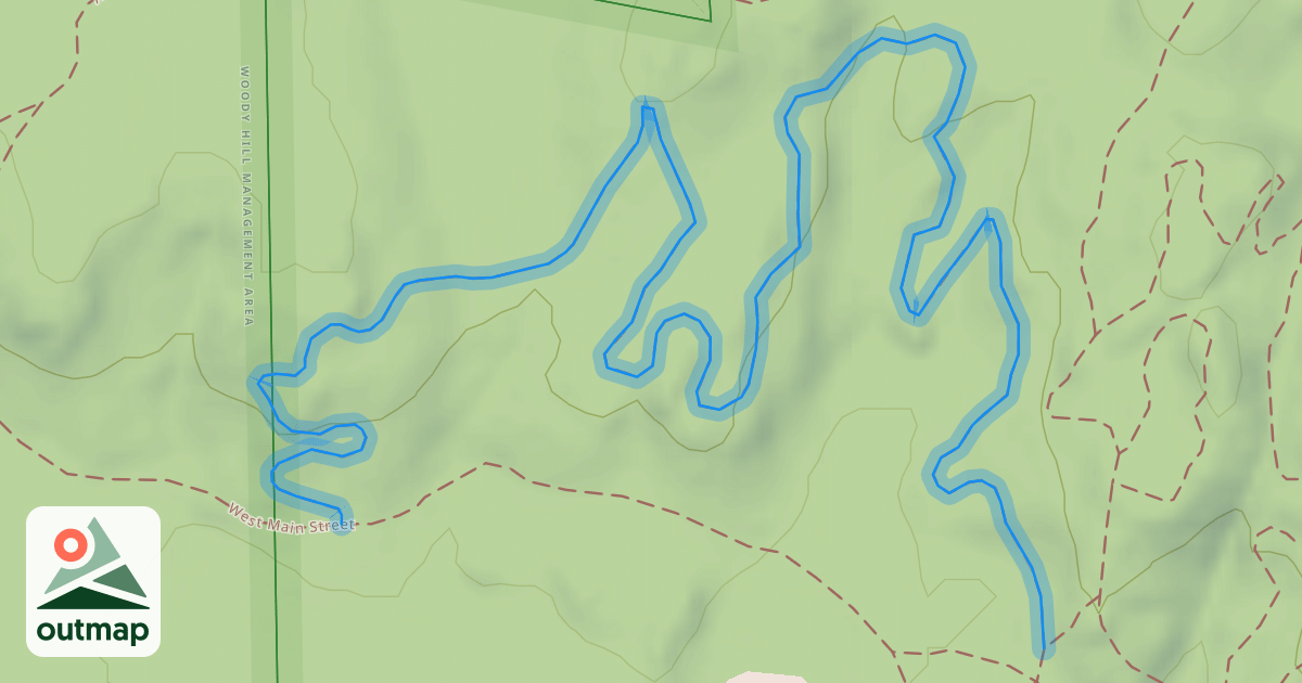 Map of Leaning Chimney
