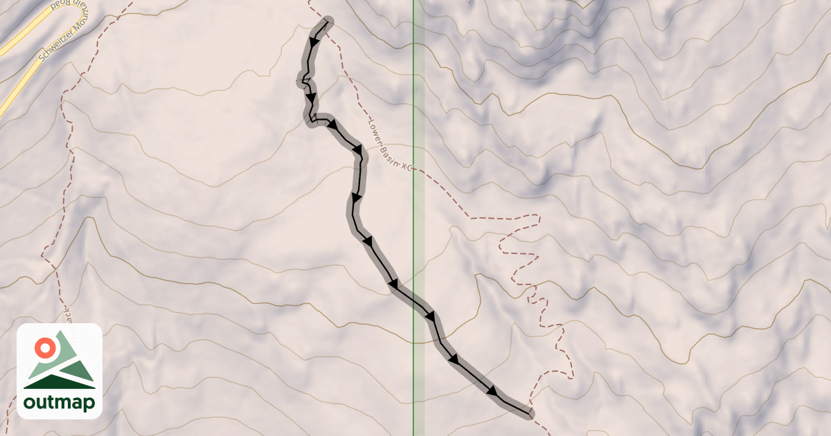 Map of Jib 'n Upper