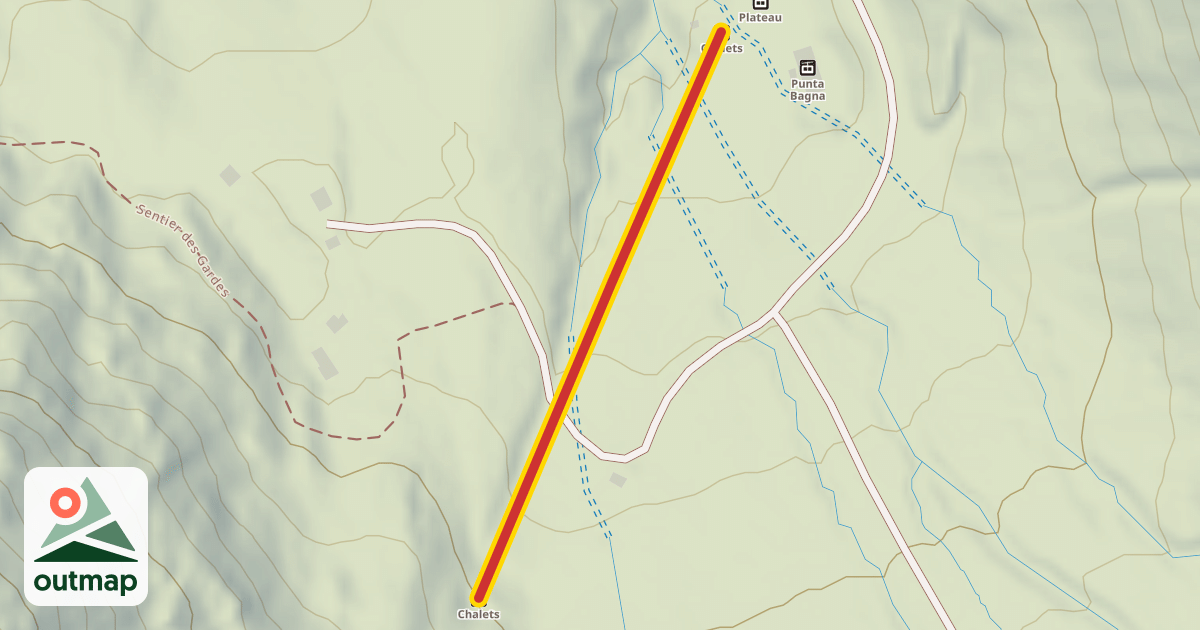 Map of Chalets