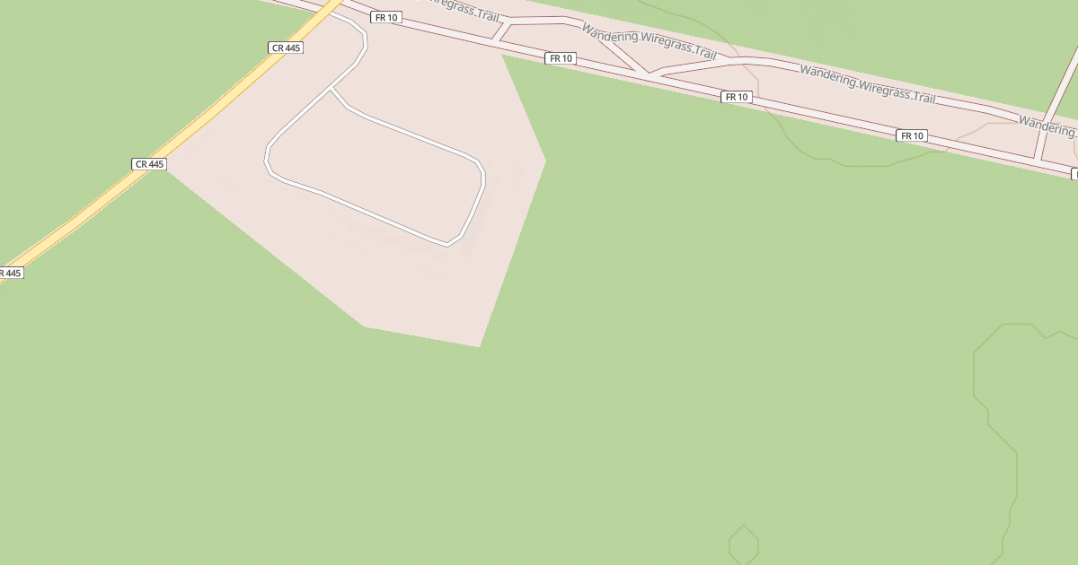 Map preview of WANDERING WIREGRASS ENTRANCE