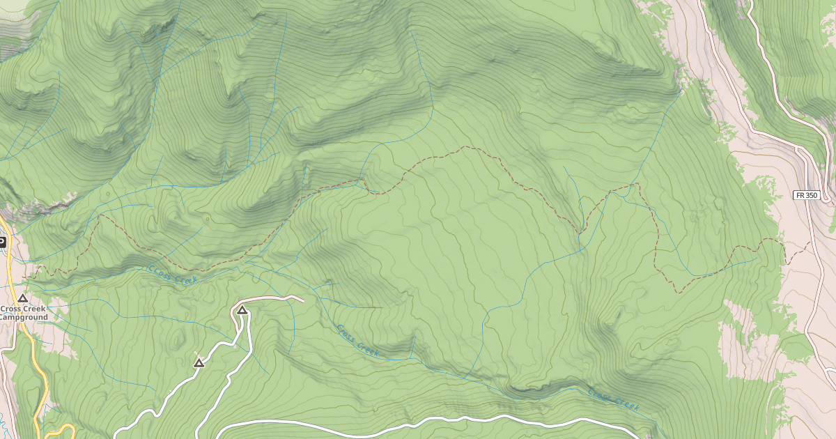 Map preview of Cross Creek