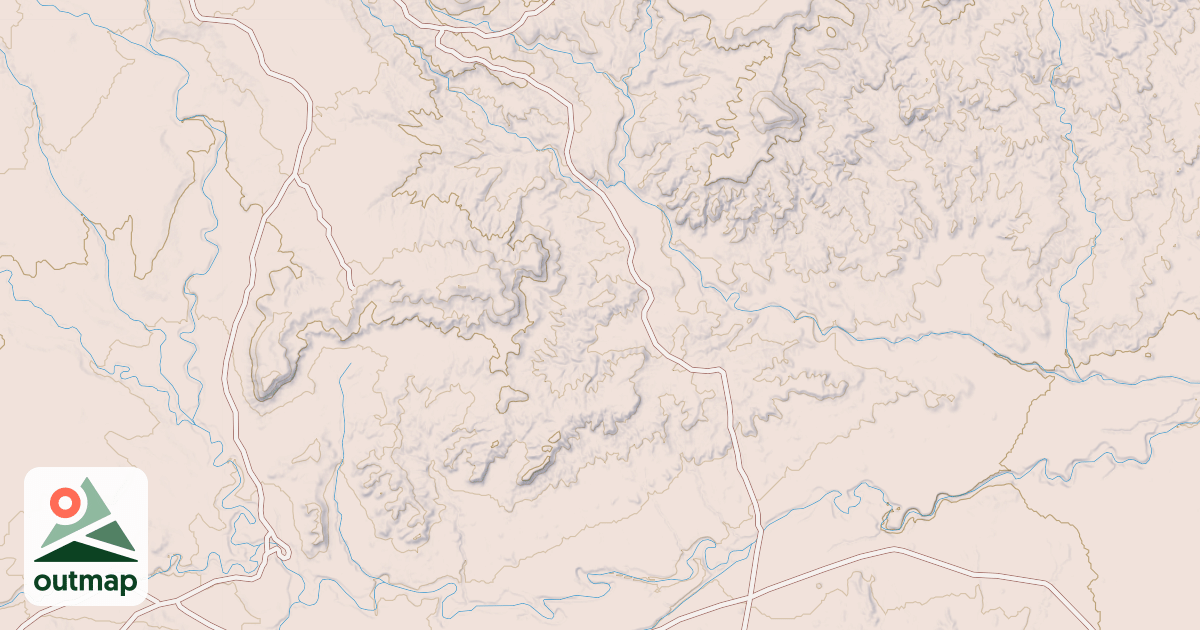 Map of BLM National GTLF Public Motorized Roads 11298bbe-f2db-4465-bf7d-c4f6537592d2