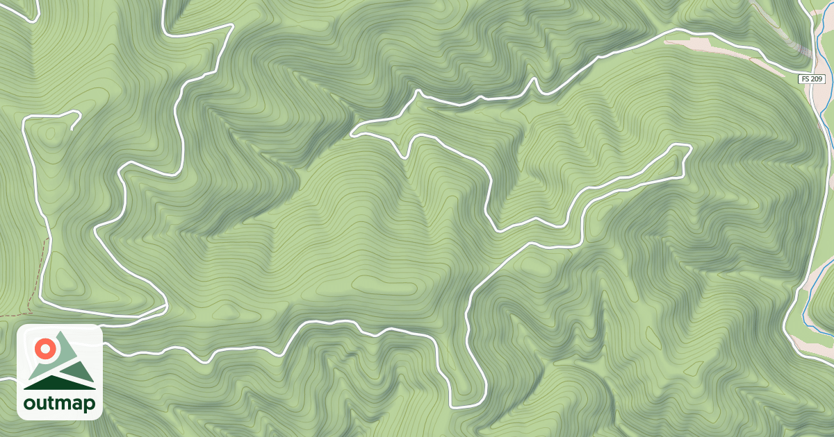Map of CANYON FORKS CREEK
