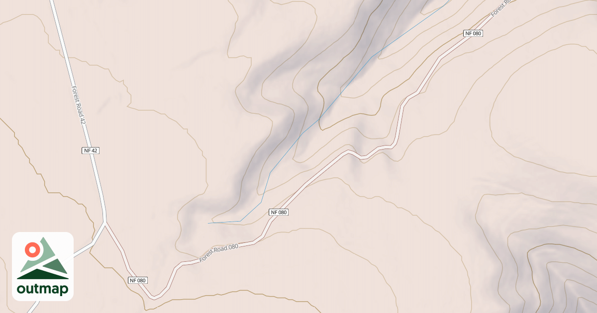 Map of MARTIN RIDGE